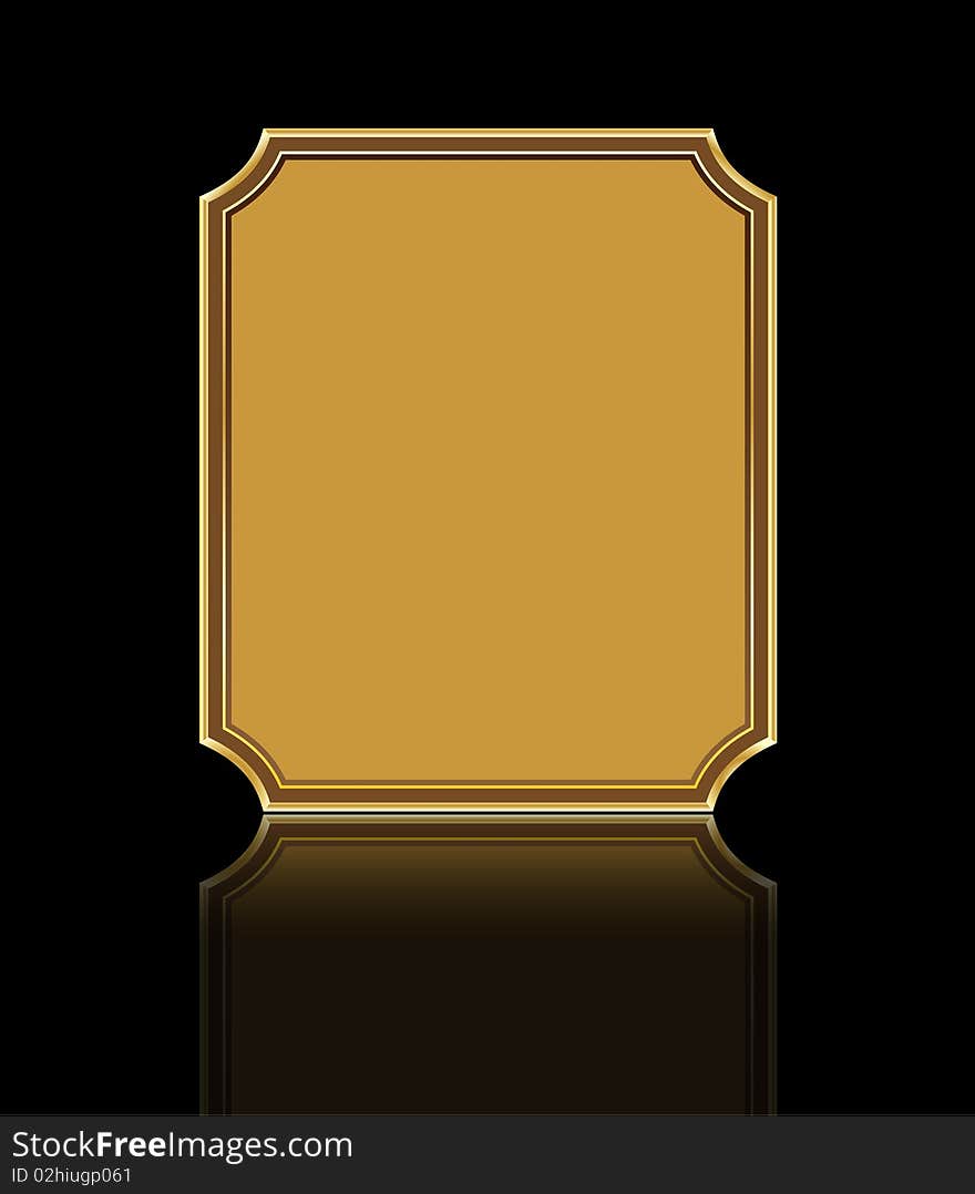 Golden Frame