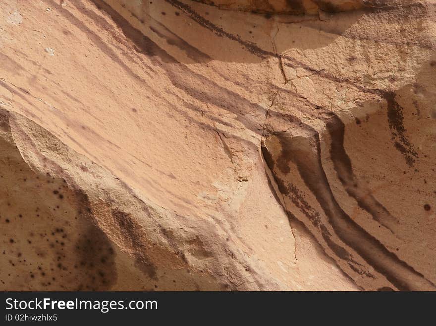 Unique design on rock in Valley of Fire State Park near Las Vegas, Nevada. Unique design on rock in Valley of Fire State Park near Las Vegas, Nevada