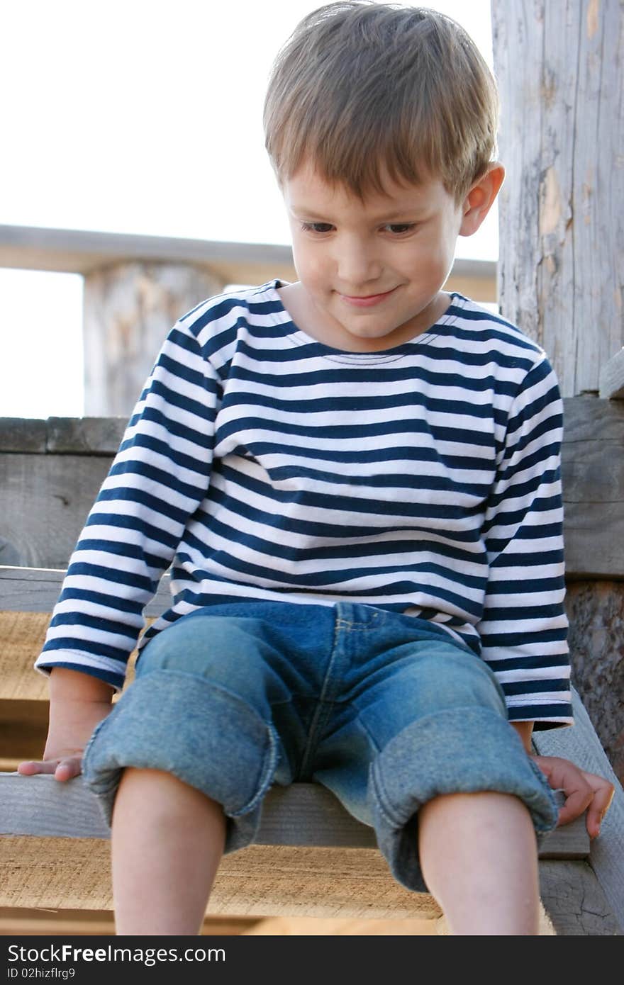 Boy In Sailor S T-shirt