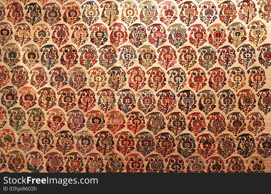 A piece of a Persian carpet, Iran