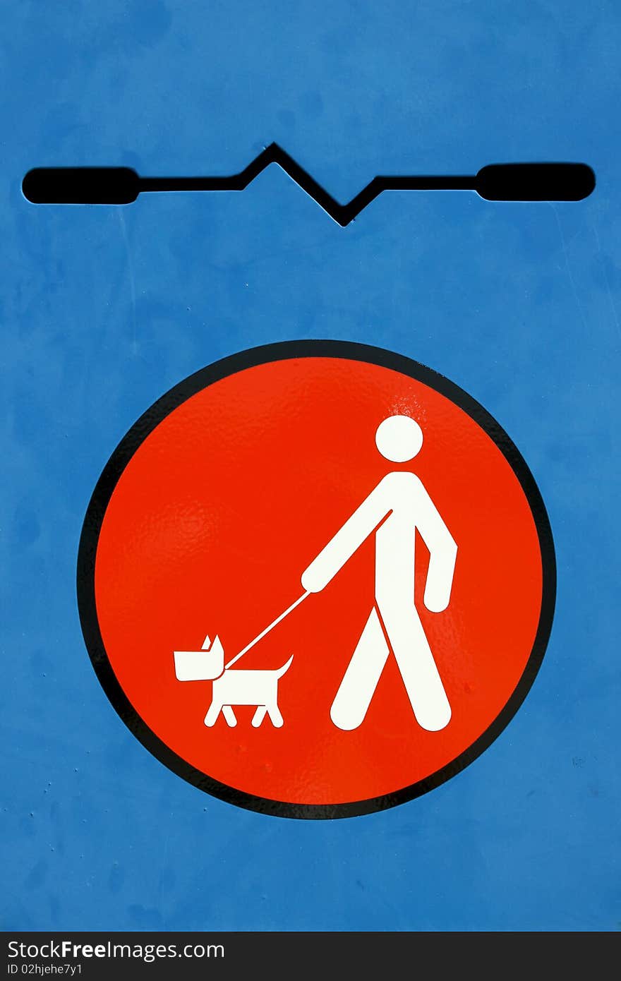 Dog Disposal Sign