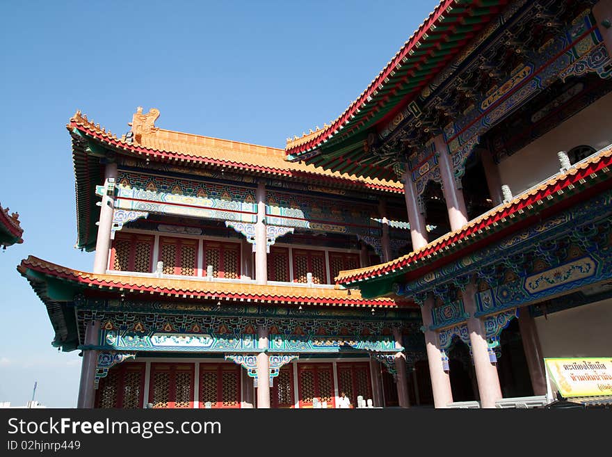 Baromraja Temple Roof