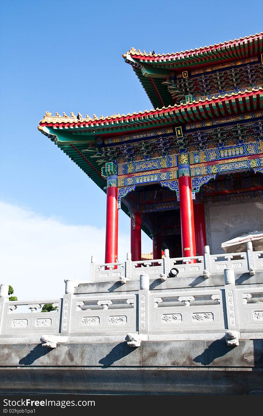 The Temple Roof Corner