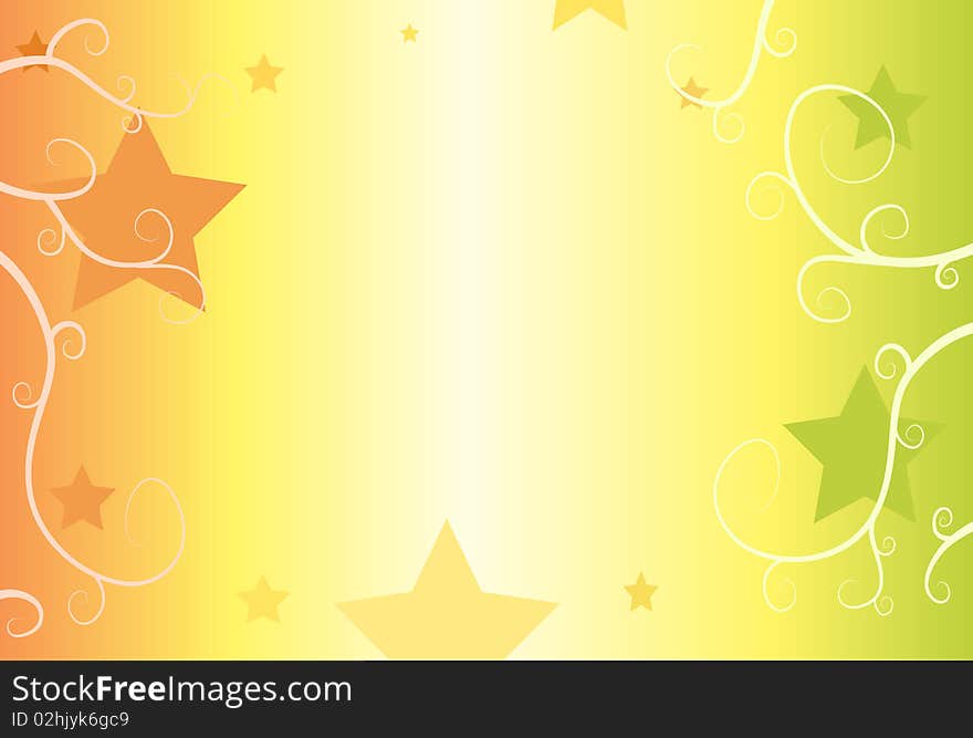 Abstract Starry Background