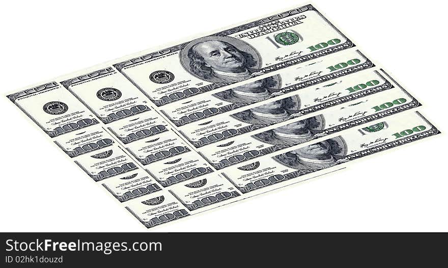 Dollars background