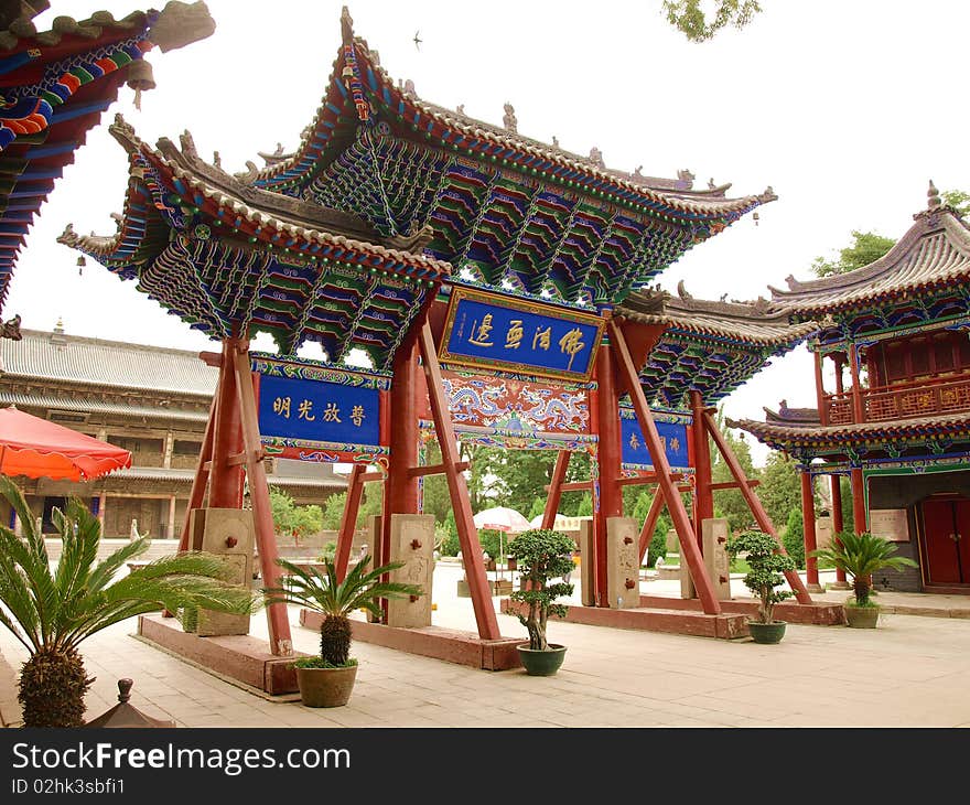 Buddha Temple Gate