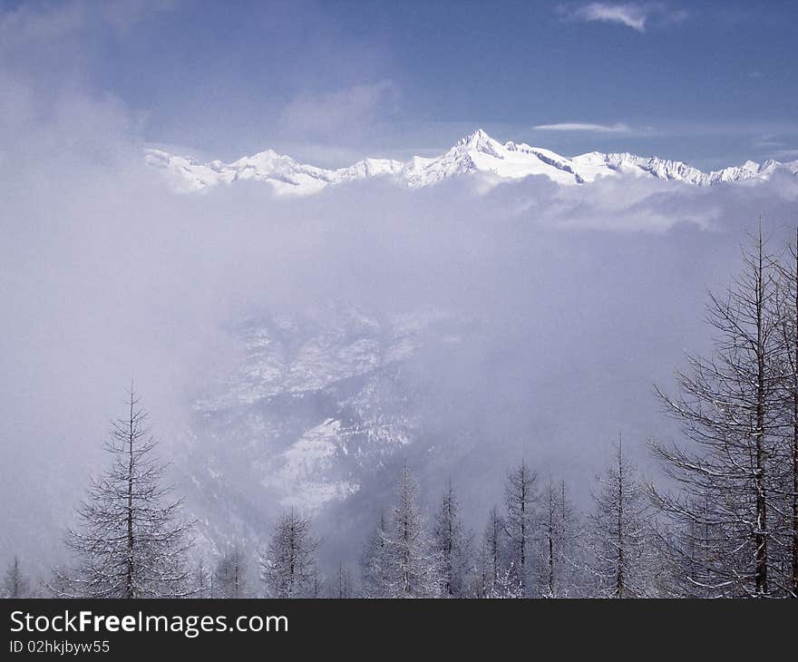 Swiss alps