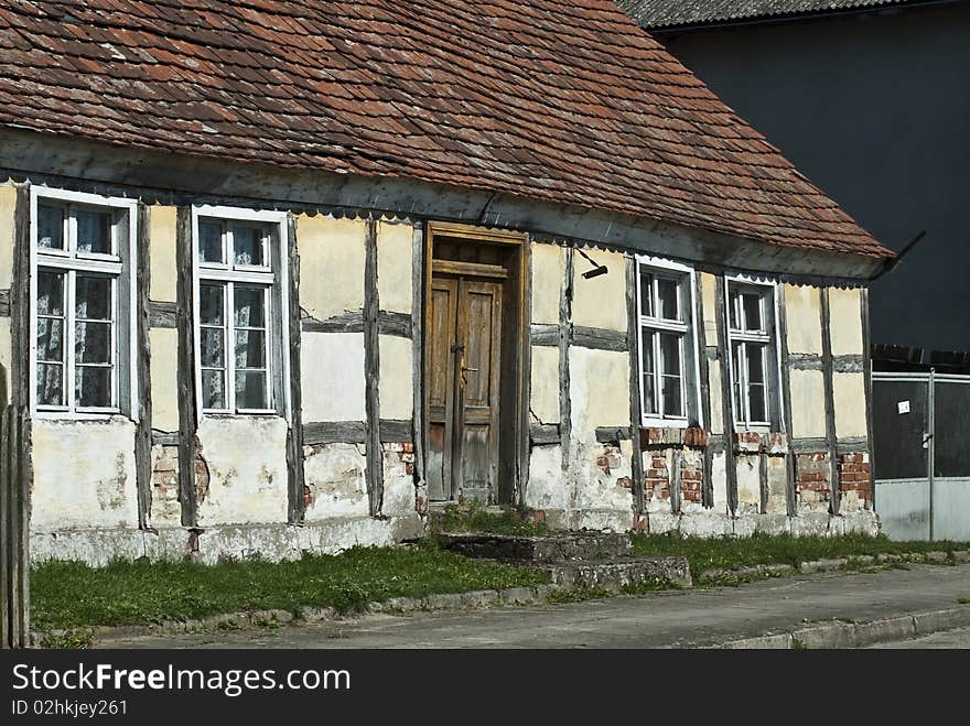 Old country house- building from years 1920