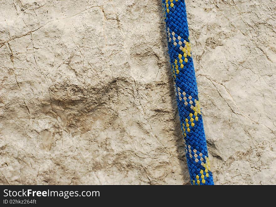 Climbing rope detail