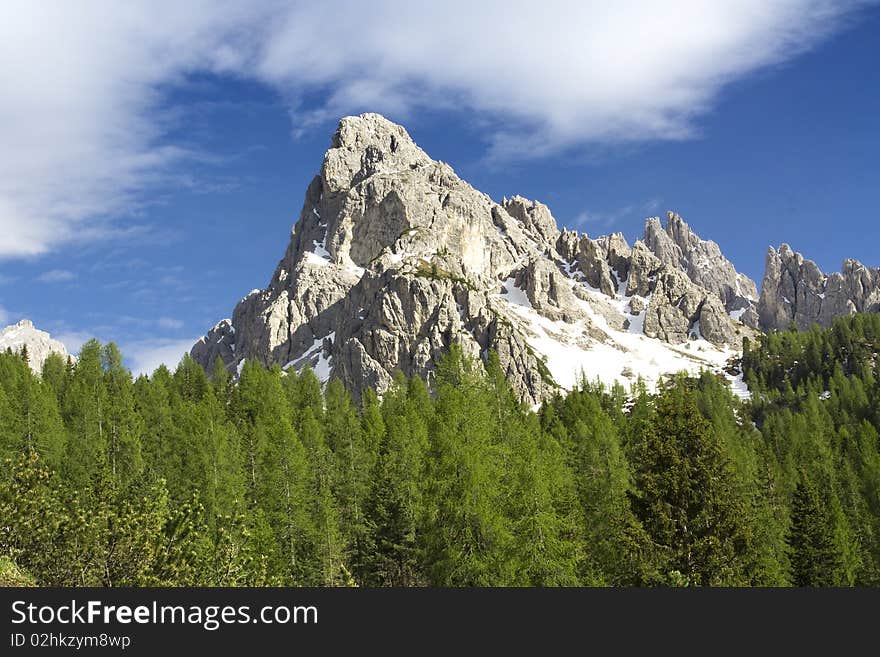 Mountain In The Dolomites