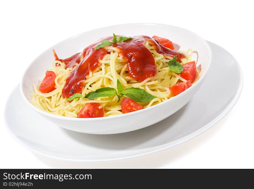 Pasta with vegetables