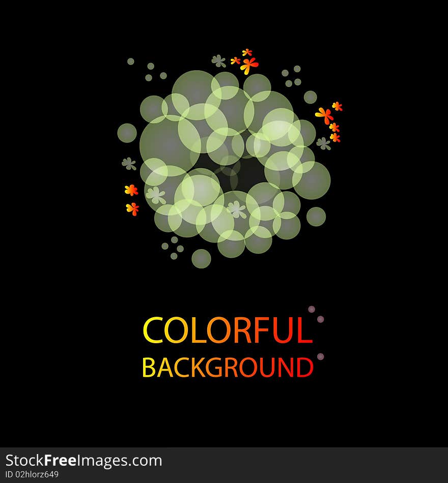 Universal template for background. Colorful illustration