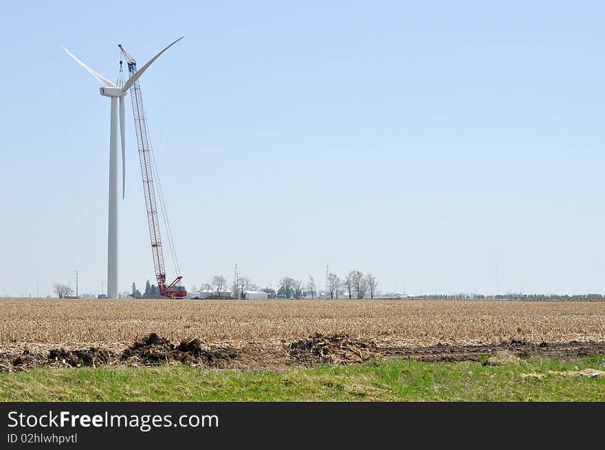 Turbine Construction II - Left hand background