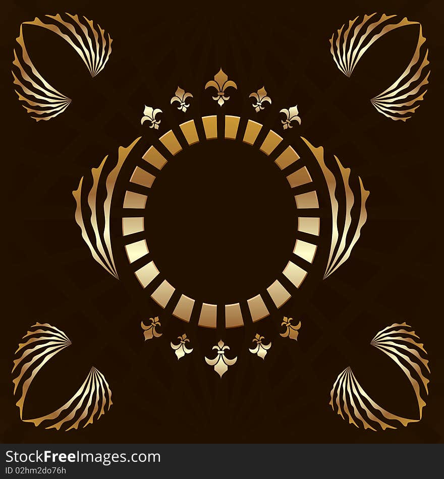 Luxury background card for design. Vector