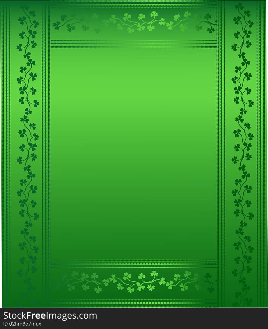 Floral frame for design. High resolution JPEG and EPS-8 files included.