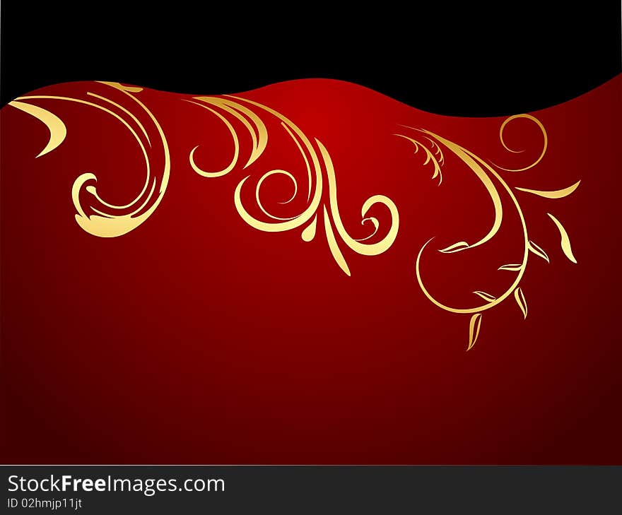 Luxury card or invitation card. Vector