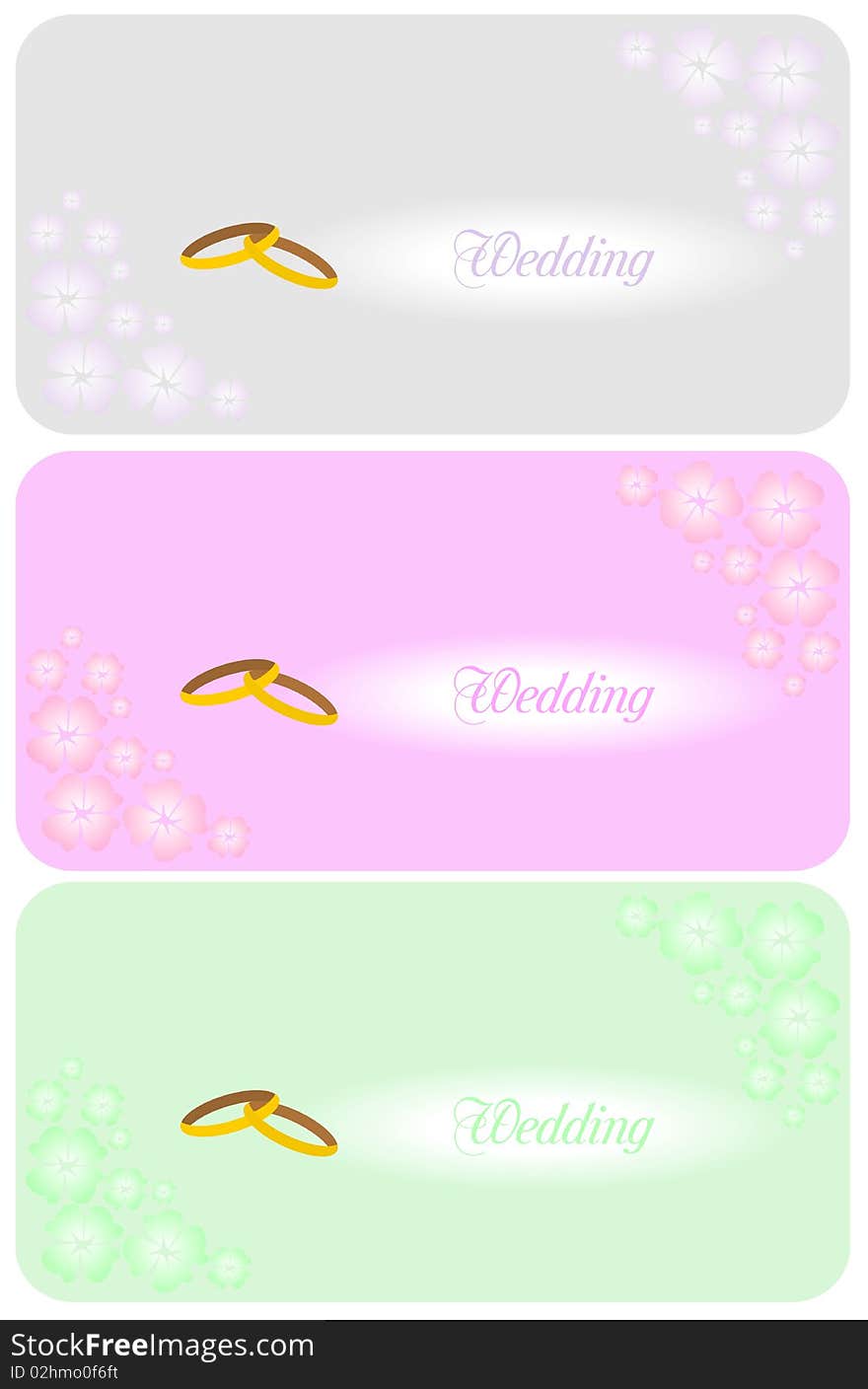 Set Wedding Invitation