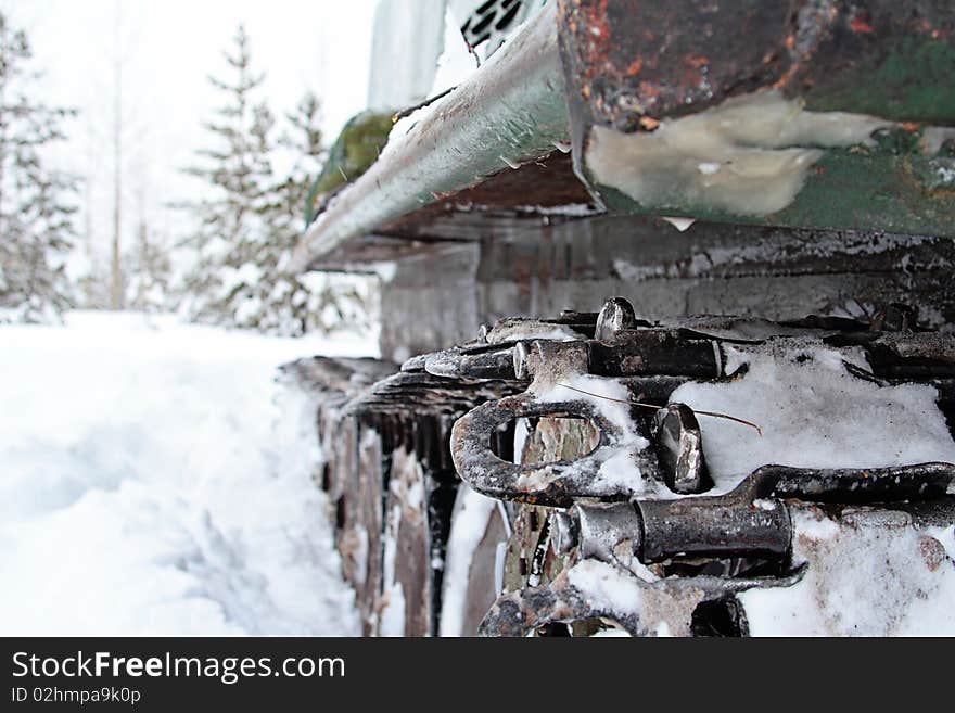 Heavy transport in winter