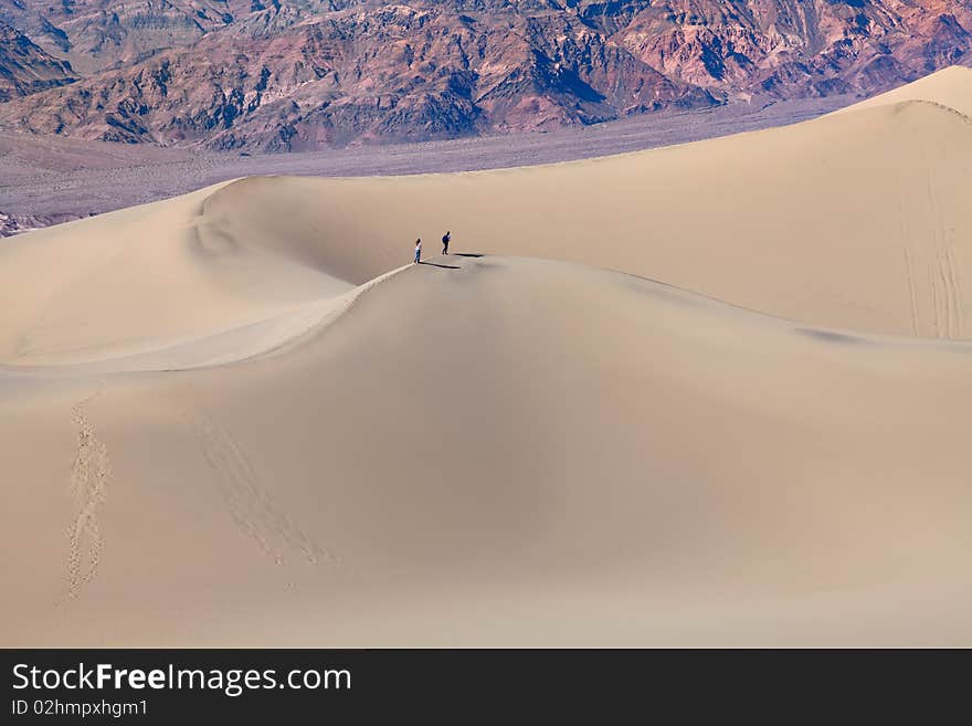 Mesquite Flat Sand Dunes, Death Valley