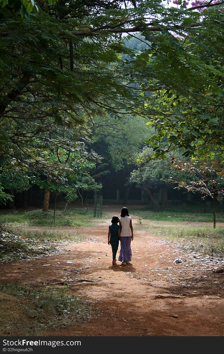 Strolling Girls