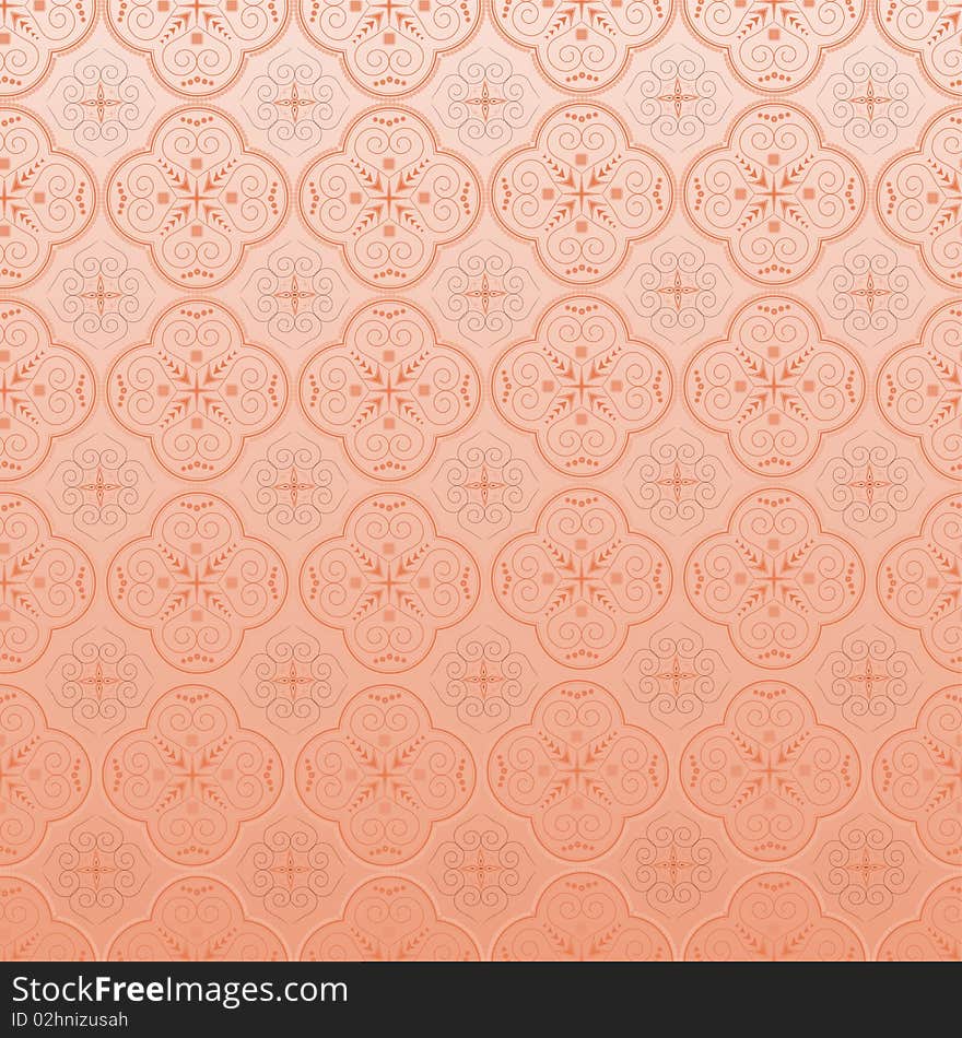 Seamless Ornamental Wallpaper