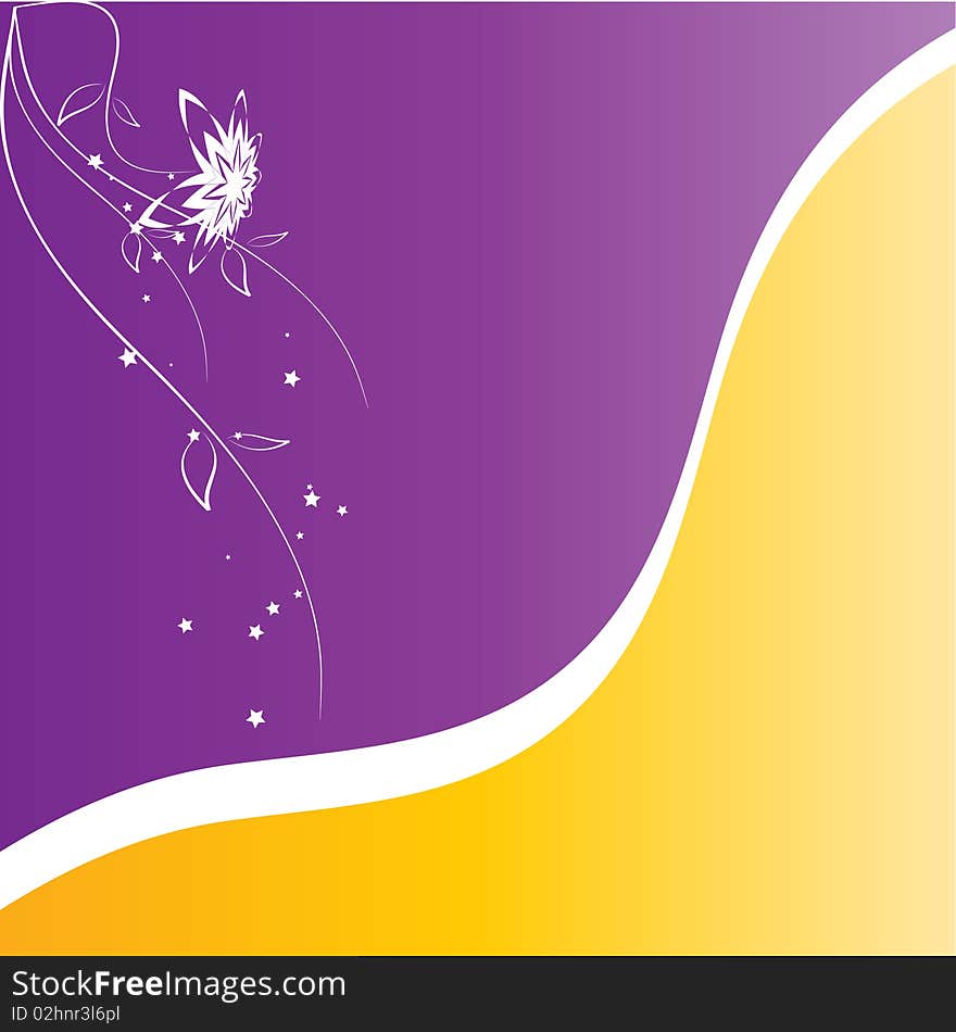 abstract floral background