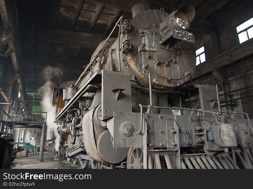 Steam locomotive