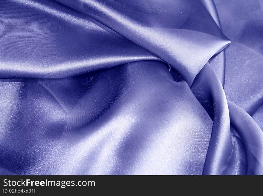 The texture of transparent blue material. The texture of transparent blue material.