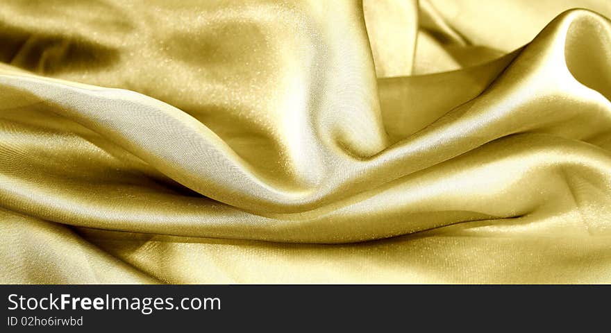 Gold Organza.