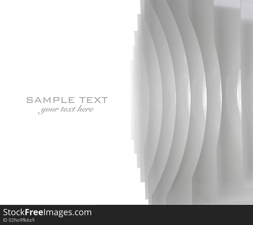 Ababstract Structure Of White Plastic Background