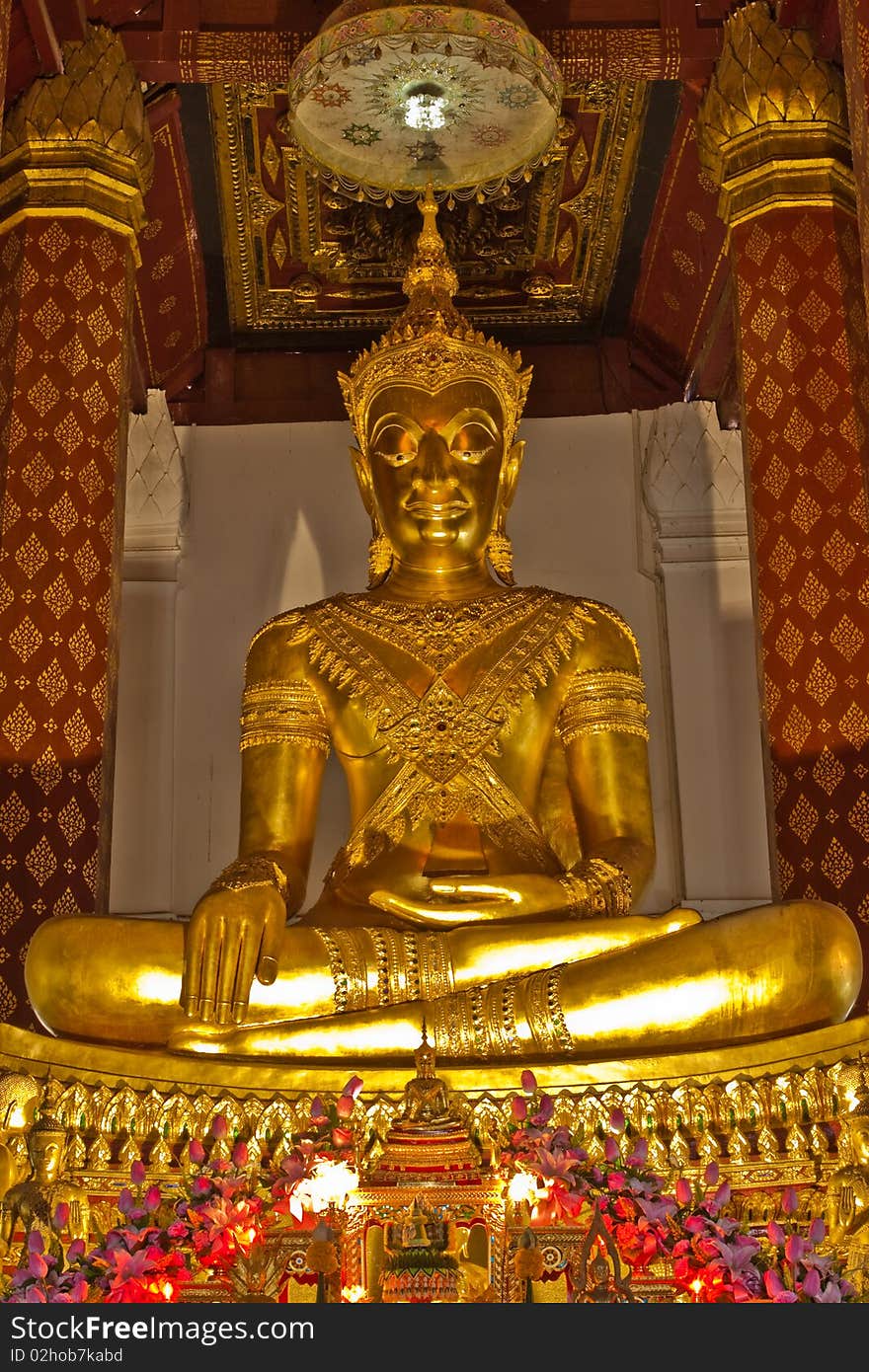 The Buddha Of Wat Hna Phra Maru