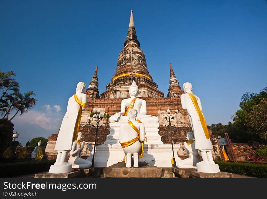 Wat Yai Chai Mongkol, Ayutthaya, Thailand