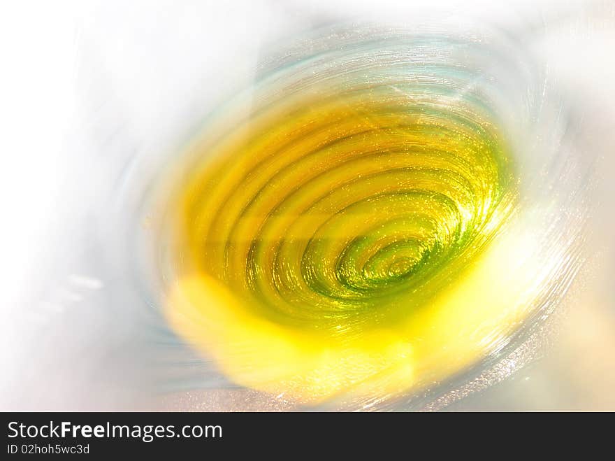 Glass whirlpool