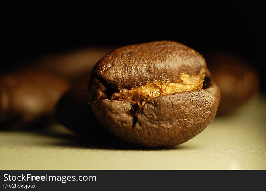 Just a coffee bean