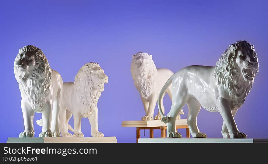 Group of lions