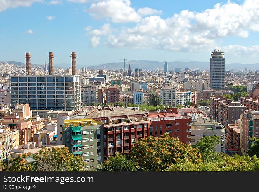 Barcelona view