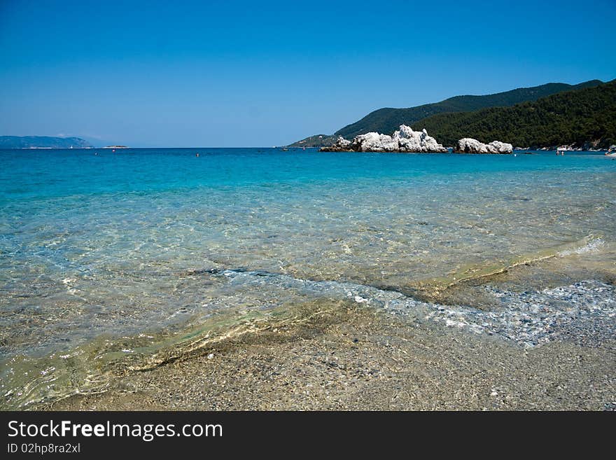 Beach And Hills