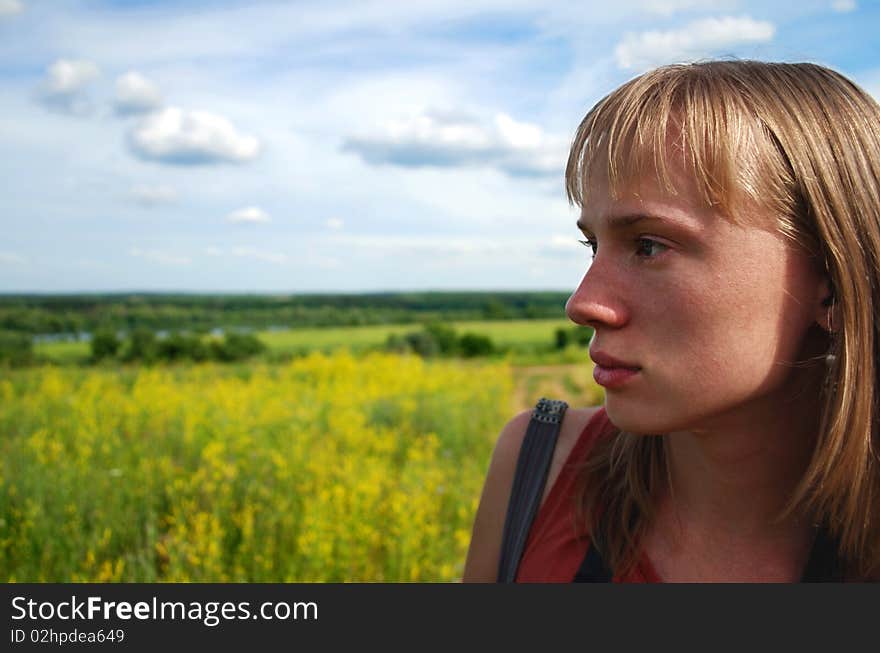 Portrait Of Ð° Girl