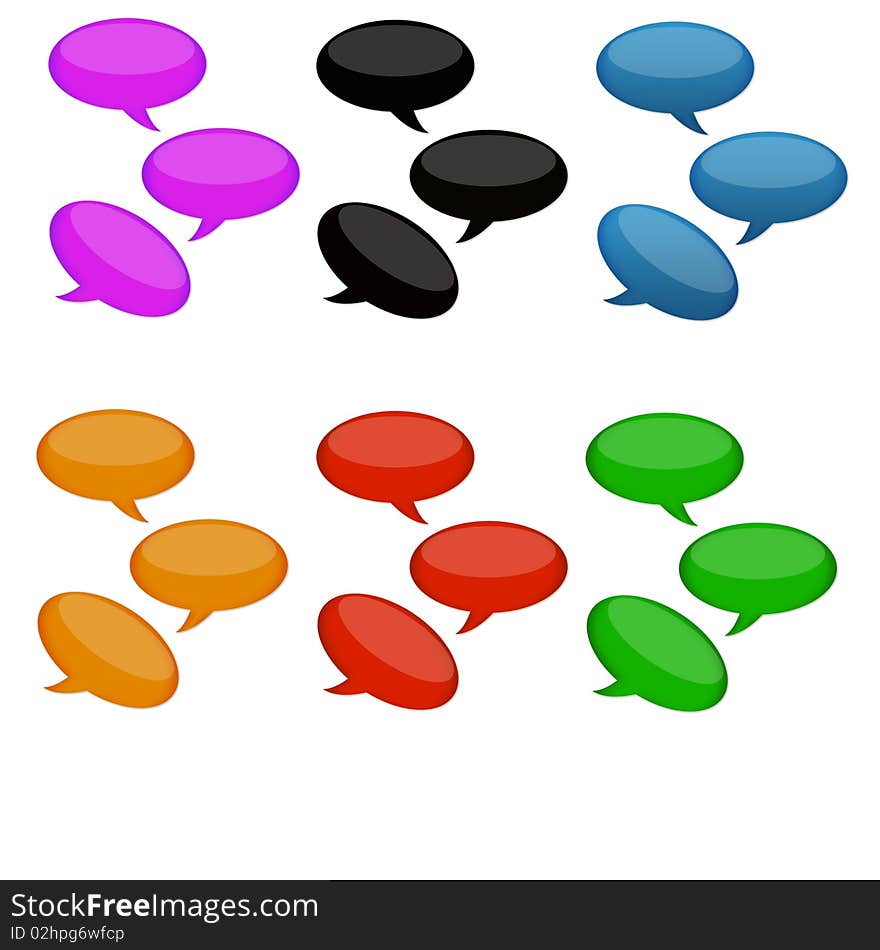 Dialog Bubbles Vector