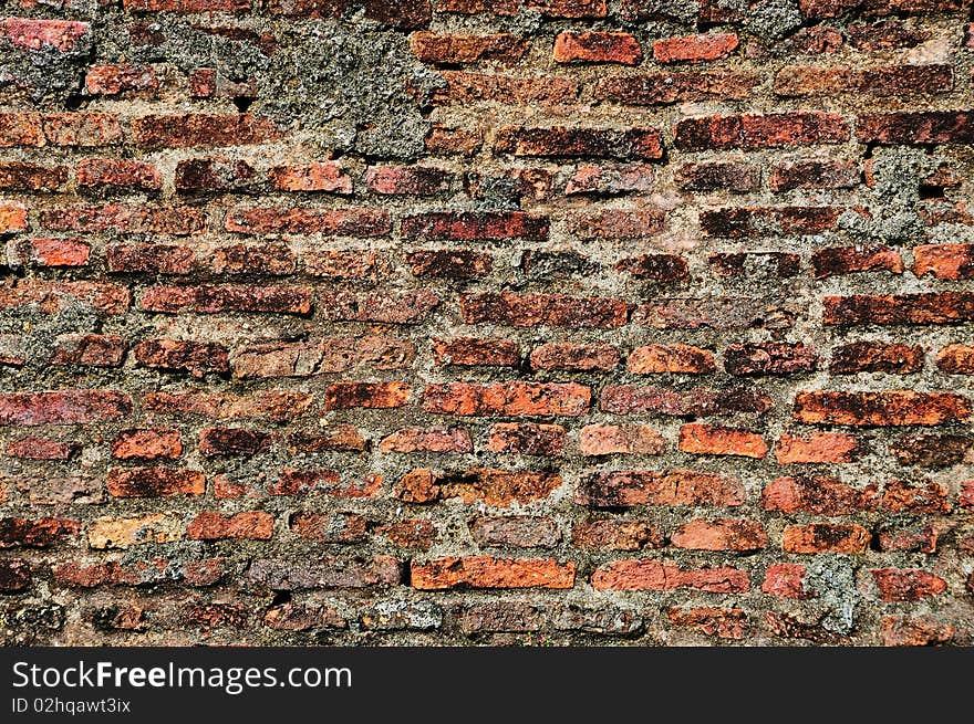 Pettern-Old Brick Wall in Langkawi