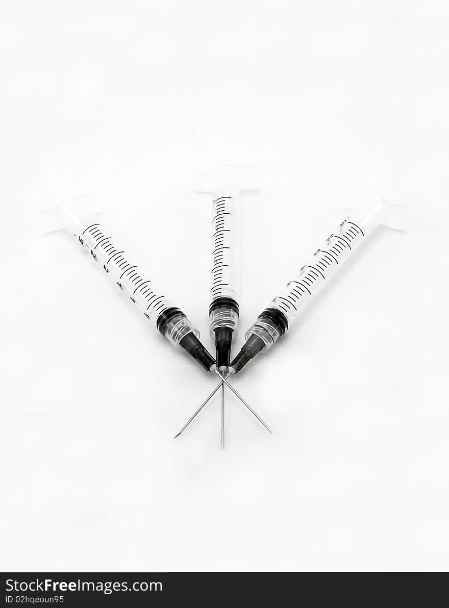 Three Syringes