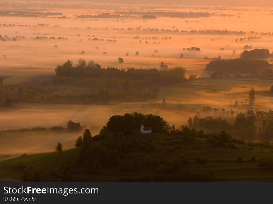 Morning foggy