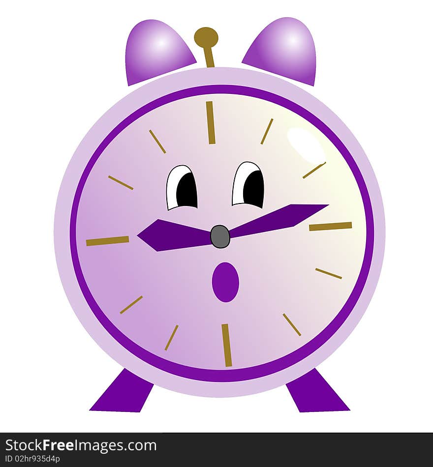 Cartoon Alarm Clock