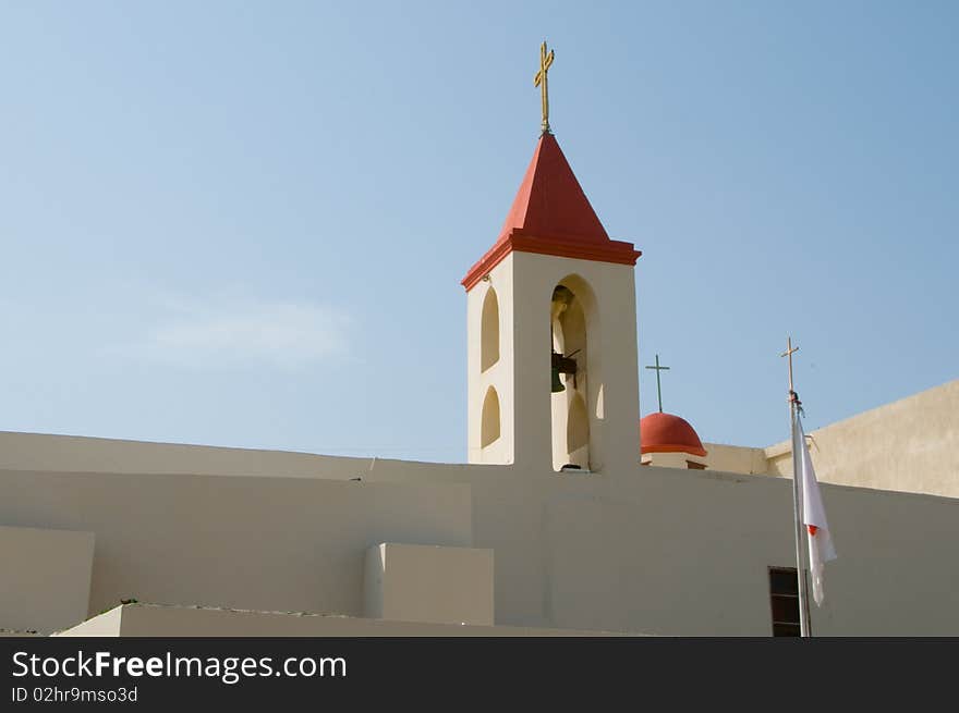 St.John's Church in the old city of Acre , Israel