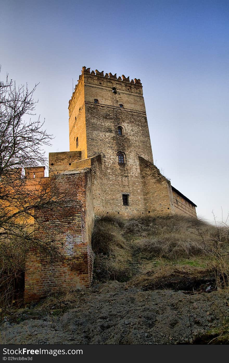 Castle Lutsk historical building immemorial