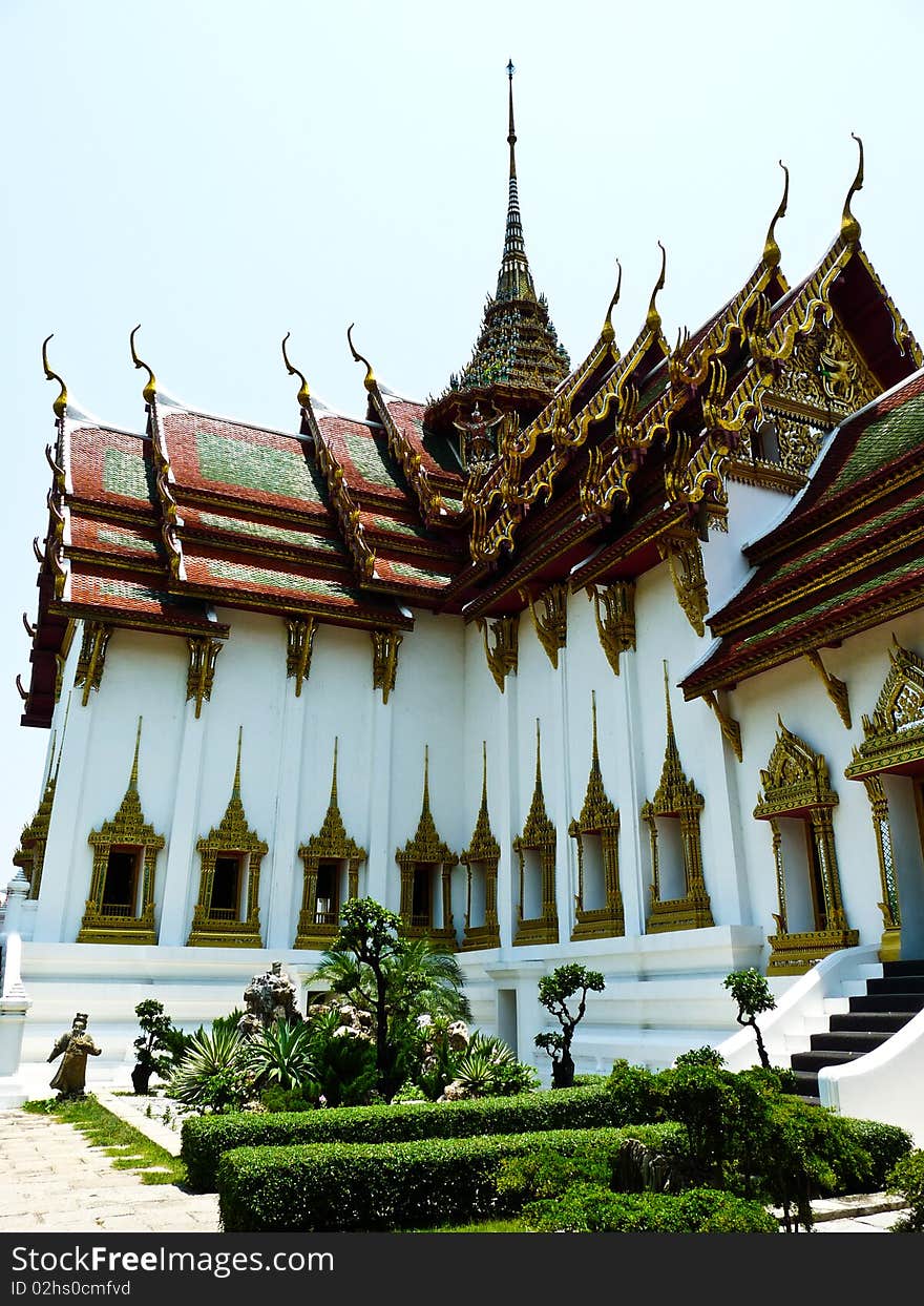 The Royal palace of Thailand