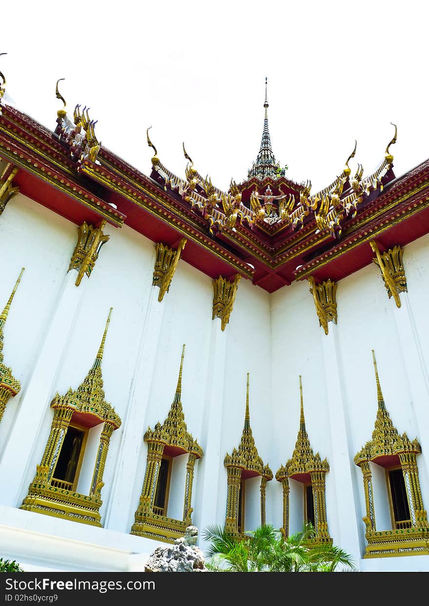 The Royal palace of Thailand