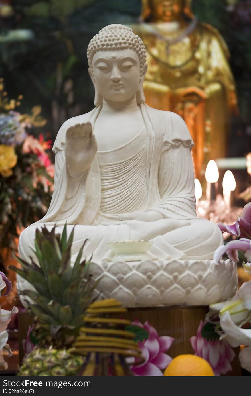 Buddha Statue in Hong Kong