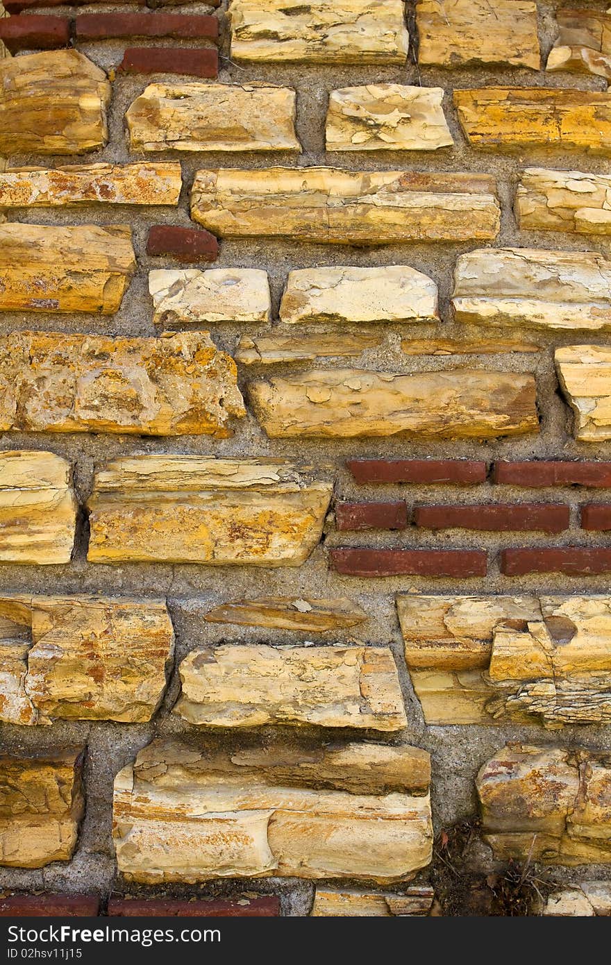 Flagstone, rock, and brick background textures. Flagstone, rock, and brick background textures.