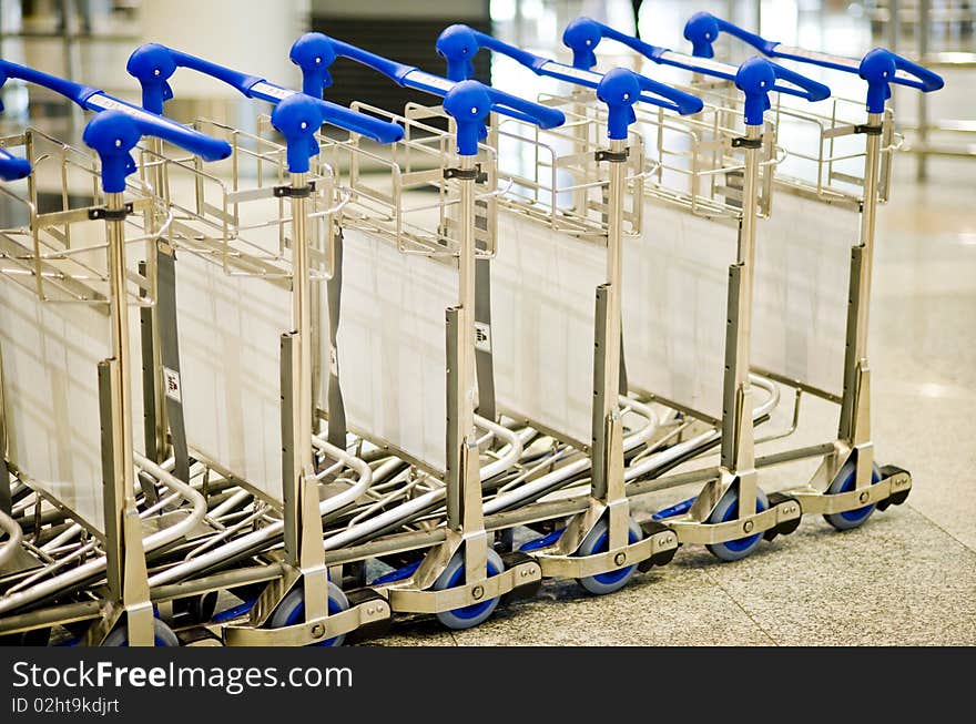 Airport Luggage Trolley